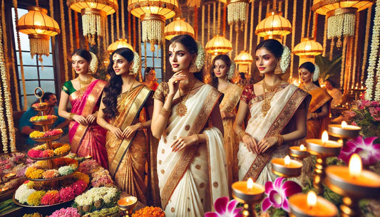 Discover the Timeless Elegance of Kerala Kasavu Sarees with StylesIndia