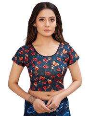 StylesIndia Cotton Lycra Stretchable Digital Printed Crew Neck Basic Tee – Vibrant & Trendy DN-Riddhi