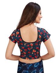 StylesIndia Cotton Lycra Stretchable Digital Printed Crew Neck Basic Tee – Vibrant & Trendy DN-Riddhi