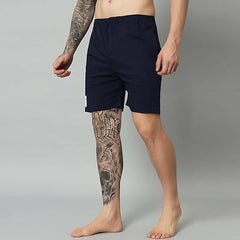 Stylesindia Men's Comfort Fit Workout Shorts | Gym, Running, Yoga & Crossfit Shorts with Pockets | Breathable & Stretchable Activewear
