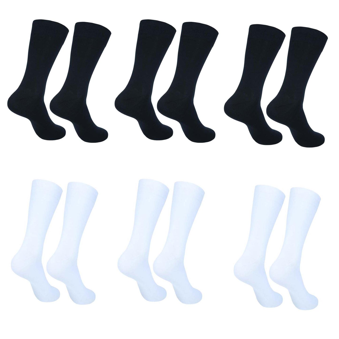 Womens Trouser Socks|Dress Socks Breathable Business Professional and Casual Wear Socks| Comfort Socks|Pack of 6