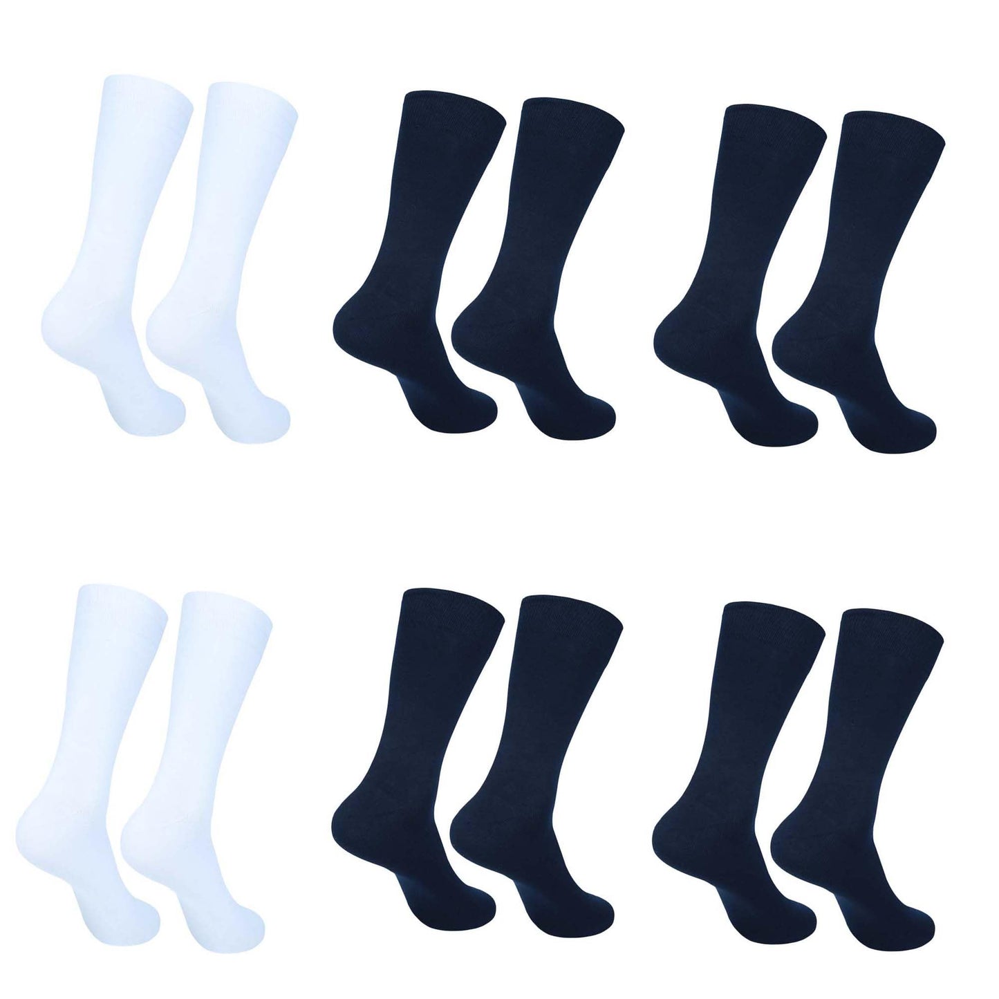 Womens Trouser Socks|Dress Socks Breathable Business Professional and Casual Wear Socks| Comfort Socks|Pack of 6