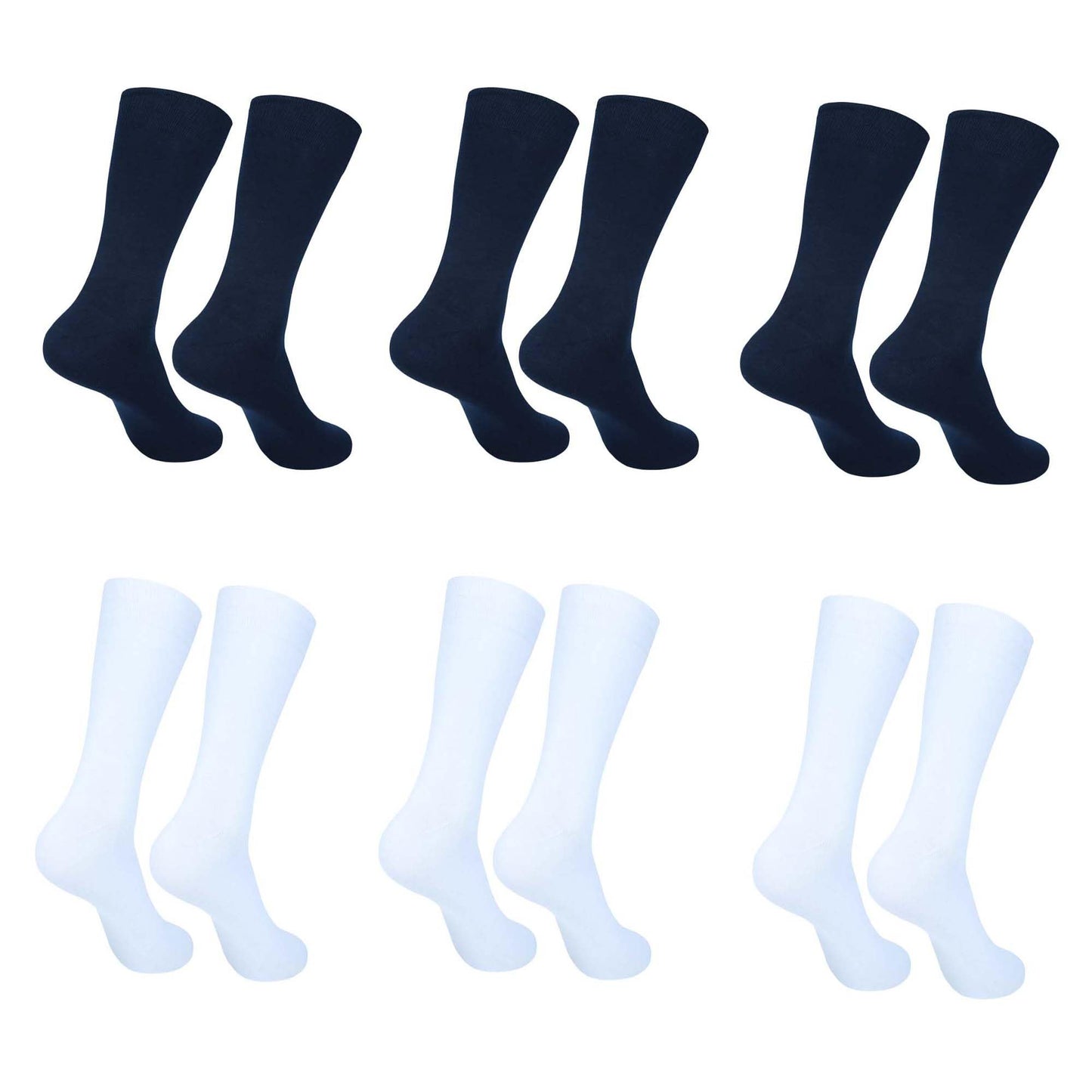 Womens Trouser Socks|Dress Socks Breathable Business Professional and Casual Wear Socks| Comfort Socks|Pack of 6