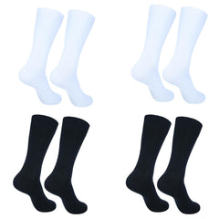 Mens Dress Socks|Trouser Socks Stretchy Professional and Casual Wear Socks|Everyday Comfort Socks|Pack of 4
