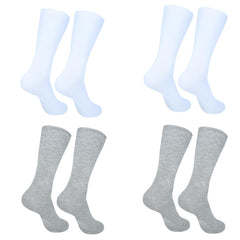 Mens Dress Socks|Trouser Socks Stretchy Professional and Casual Wear Socks|Everyday Comfort Socks|Pack of 4