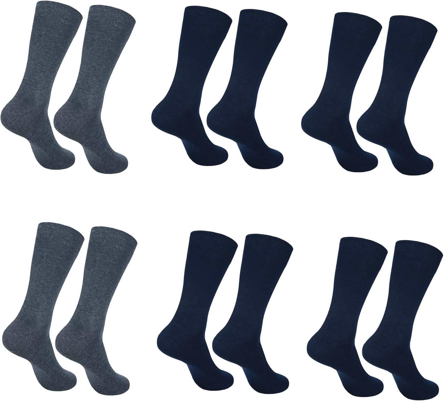 Womens Trouser Socks|Dress Socks Breathable Business Professional and Casual Wear Socks| Comfort Socks|Pack of 6