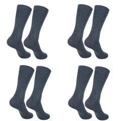 Womens Trouser Socks|Dress Socks Stretchy Business Professional and Casual Wear Socks|Solid Colors|Pack of 4