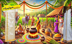 Cotton Single Layer Colored Dhoti 1.8 Meters Length Lungi Sarong With Resham Designer Border Dhoti for Men