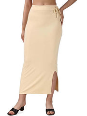 Stretchable Saree Shapewear Petticoat | Slim Fit Underskirt for a Flawless Drape | Comfortable & Body-Hugging Saree Slip