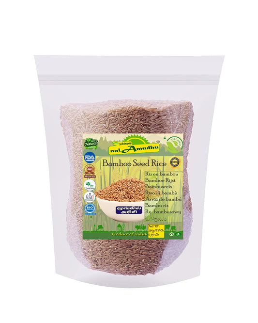 nalAmudhu Bamboo Rice | Moongil Arisi | Brown Bamboo Seed Rice-250g