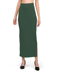 Stretchable Saree Shapewear Petticoat | Slim Fit Underskirt for a Flawless Drape | Comfortable & Body-Hugging Saree Slip