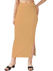 Stretchable Saree Shapewear Petticoat | Slim Fit Underskirt for a Flawless Drape | Comfortable & Body-Hugging Saree Slip