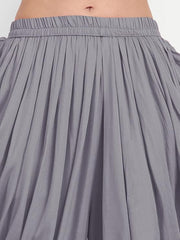 Stylesindia Women's Loose Fit Rayon Dhoti Pants | Free Size Patiala Salwar Bottom | Comfortable Harem Pants for Casual & Ethnic Wear (26-38 Inch Waist)