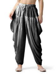 Stylesindia Women's Loose Fit Rayon Dhoti Pants | Free Size Patiala Salwar Bottom | Comfortable Harem Pants for Casual & Ethnic Wear (26-38 Inch Waist)