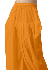 Stylesindia Women's Loose Fit Rayon Dhoti Pants | Free Size Patiala Salwar Bottom | Comfortable Harem Pants for Casual & Ethnic Wear (26-38 Inch Waist)