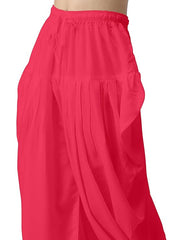 Stylesindia Women's Loose Fit Rayon Dhoti Pants | Free Size Patiala Salwar Bottom | Comfortable Harem Pants for Casual & Ethnic Wear (26-38 Inch Waist)