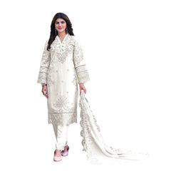 Designer Fox Georgette Embroidered Salwar Suit Set with Dupatta – Luxury Festive Ethnic Wear for Women