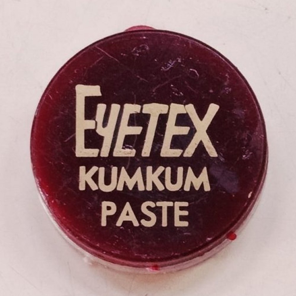 Eyetex Kumkum Paste Waterproof Long lasting, Smudge Proof | Pure and Natural Deep Colour, Long lasting | Enriched with Natural and Organic Ingredients (Maroon)