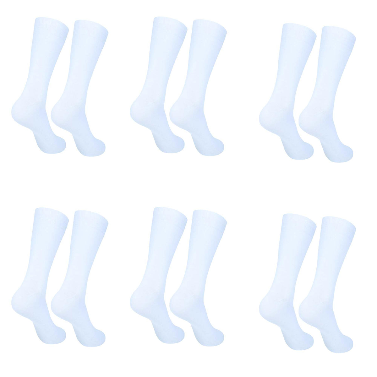 Mens Dress Socks|Trouser Socks Stretchy Breathable Business|Casual Wear Socks|Everyday Comfort Socks|Pack of 6