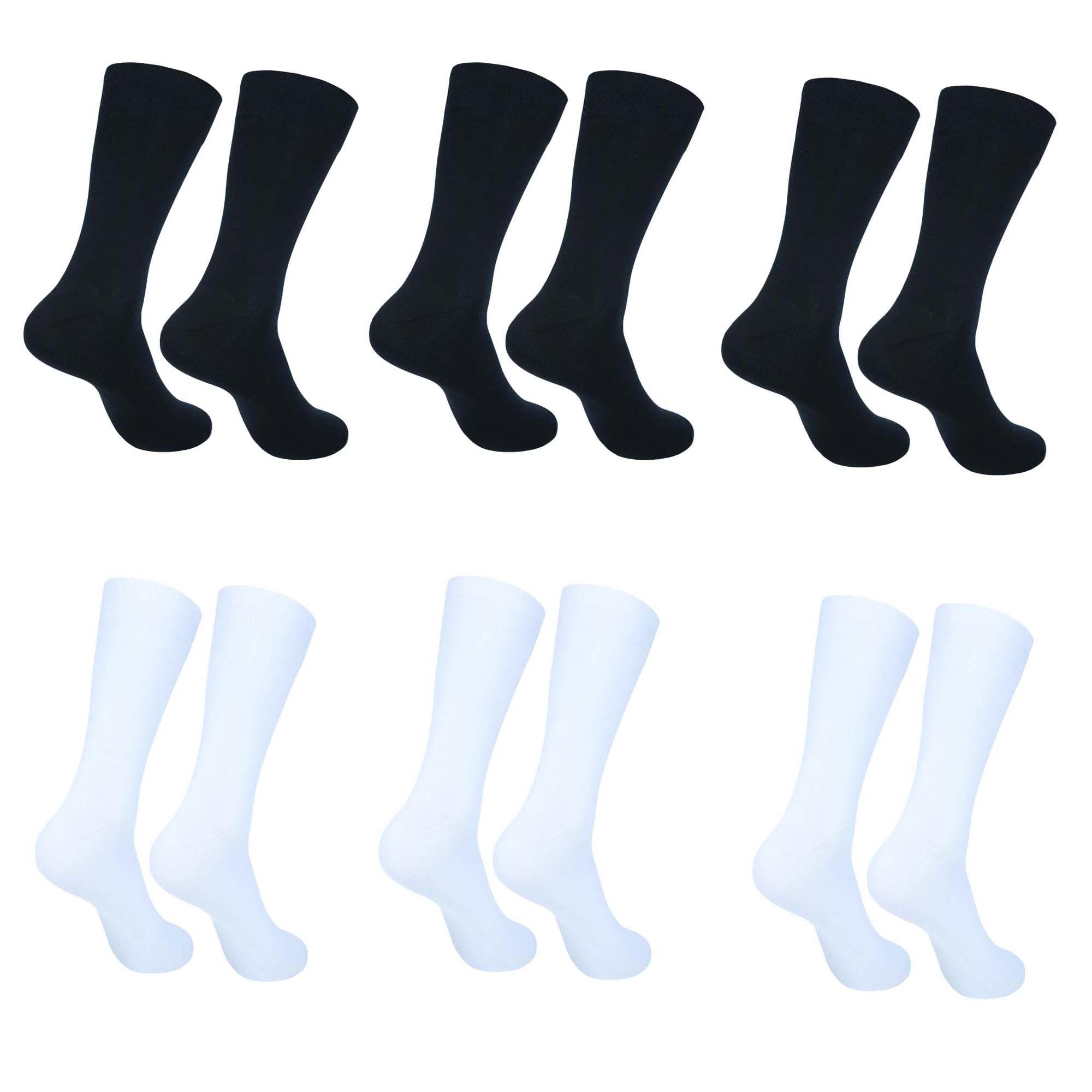 Mens Dress Socks|Trouser Socks Stretchy Breathable Business|Casual Wear Socks|Everyday Comfort Socks|Pack of 6