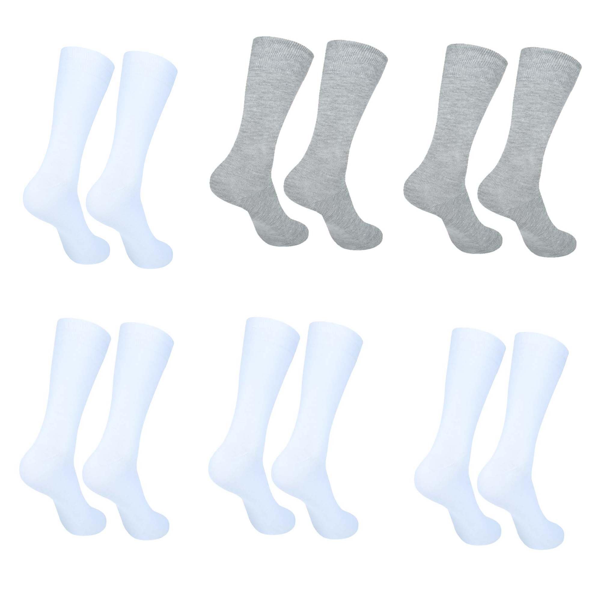 Mens Dress Socks|Trouser Socks Stretchy Breathable Business|Casual Wear Socks|Everyday Comfort Socks|Pack of 6