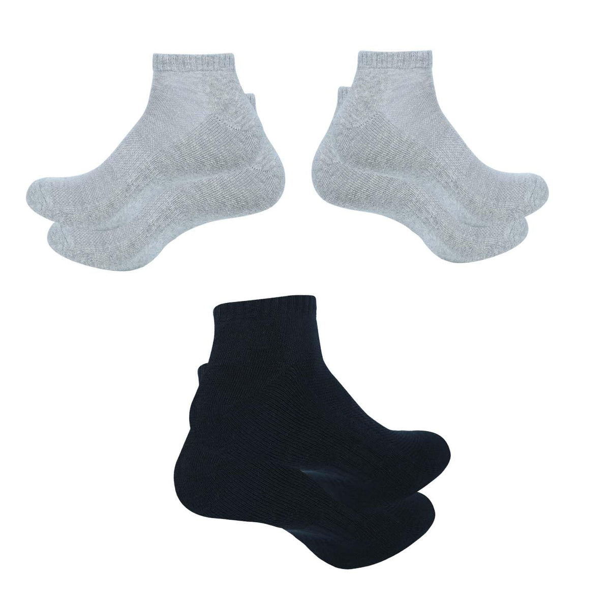 Ankle Socks for Men|Sneaker Socks Low Cut Breathable Socks|Running Socks Gym Activewear Everyday Socks|Pack of 3