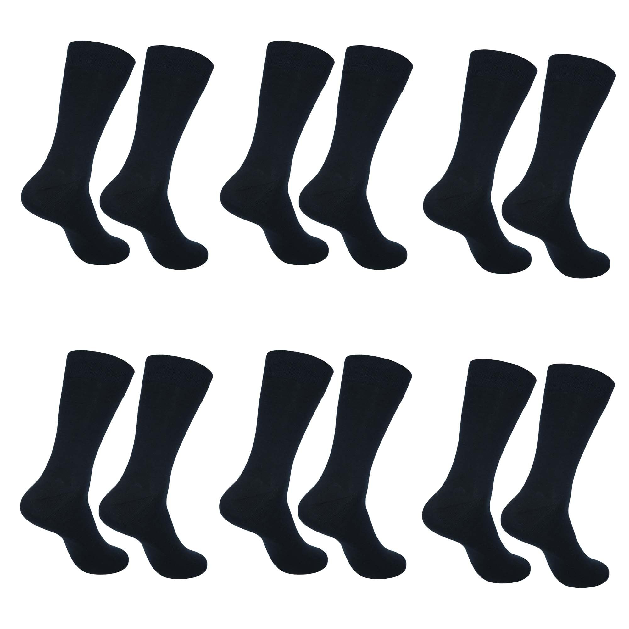 Mens Dress Socks|Trouser Socks Stretchy Breathable Business|Casual Wear Socks|Everyday Comfort Socks|Pack of 6