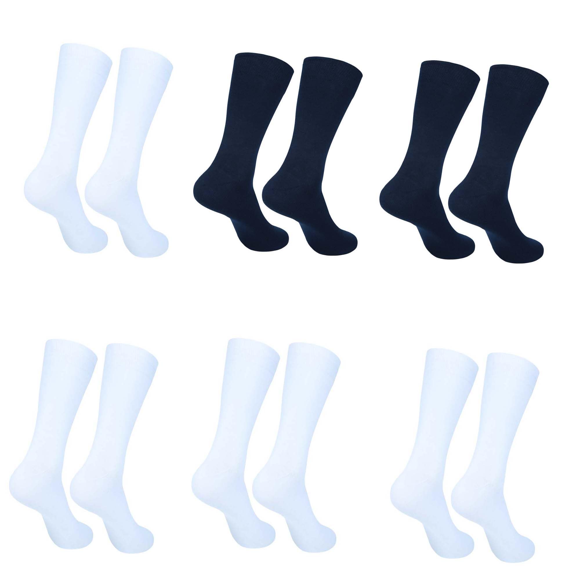 Mens Dress Socks|Trouser Socks Stretchy Breathable Business|Casual Wear Socks|Everyday Comfort Socks|Pack of 6