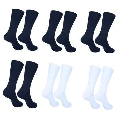 Womens Trouser Socks|Dress Socks Breathable Business Professional and Casual Wear Socks| Comfort Socks|Pack of 6