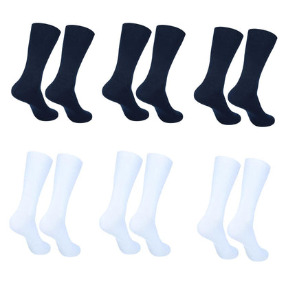Womens Trouser Socks|Dress Socks Breathable Business Professional and Casual Wear Socks| Comfort Socks|Pack of 6