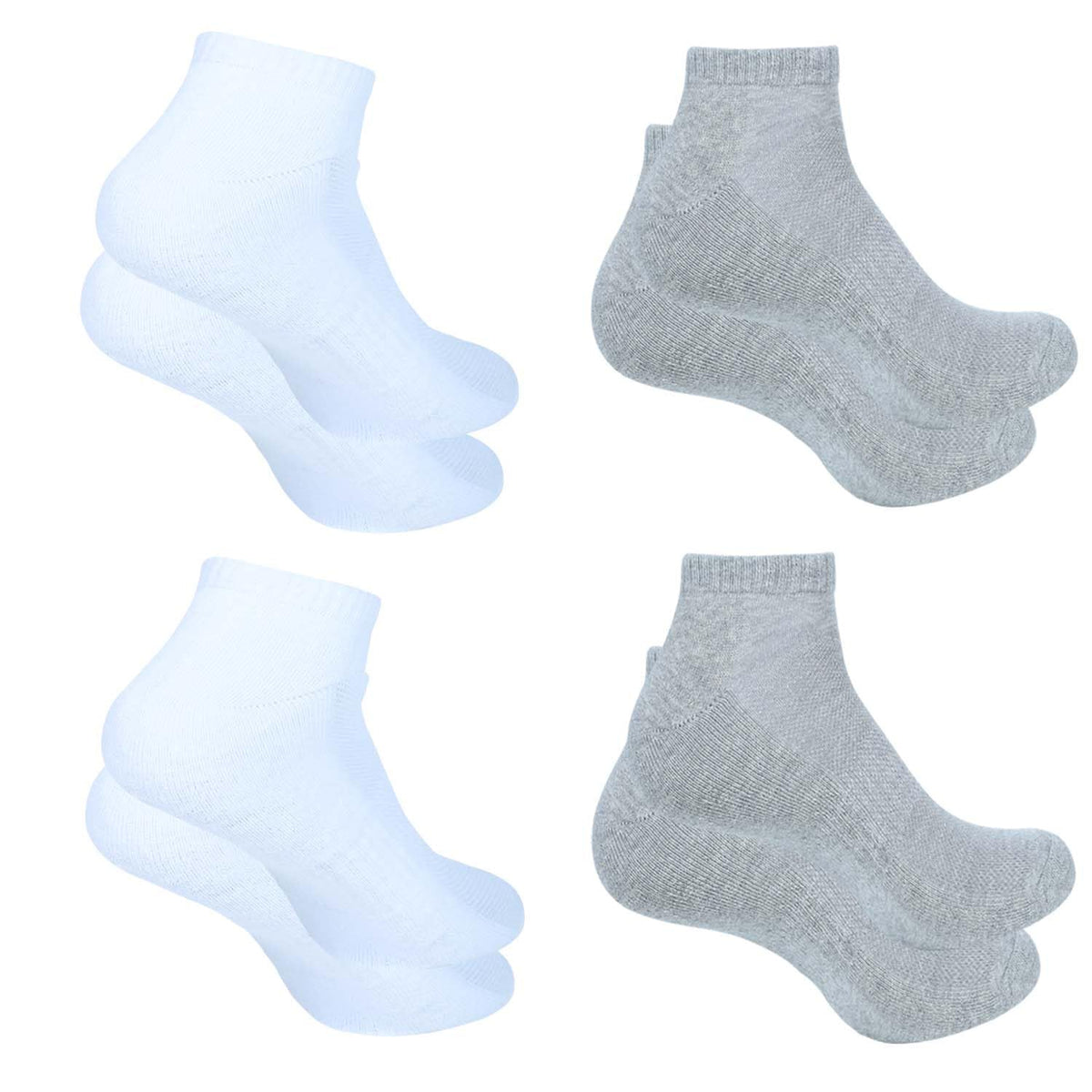 Ankle Socks for Women|Sneaker Socks|Low Cut Breathable Sock|Athletic Socks Gym Activewear Everyday Sock|4 Packs