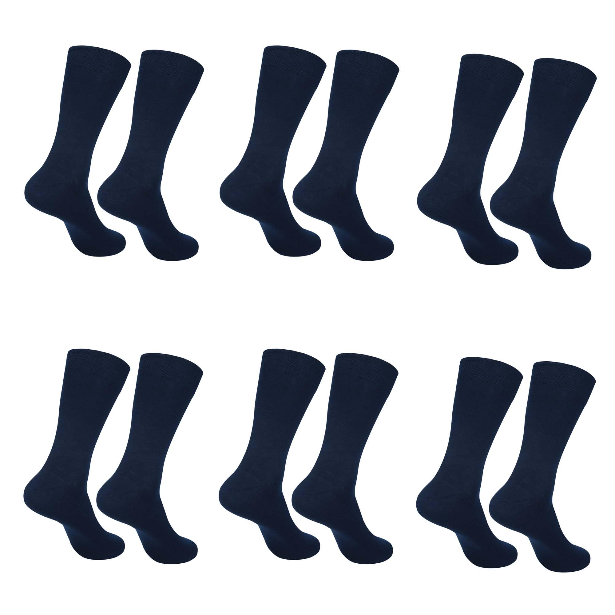Mens Dress Socks|Trouser Socks Stretchy Breathable Business|Casual Wear Socks|Everyday Comfort Socks|Pack of 6