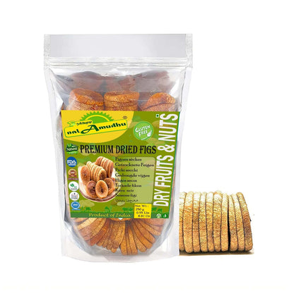 nalAmudhu Dried Afghani Regular Figs | Anjeer 250g