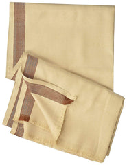 Men's Woven Winter Shawl - Elegant Solid Color Warm Lohi Stoles (35"x70")
