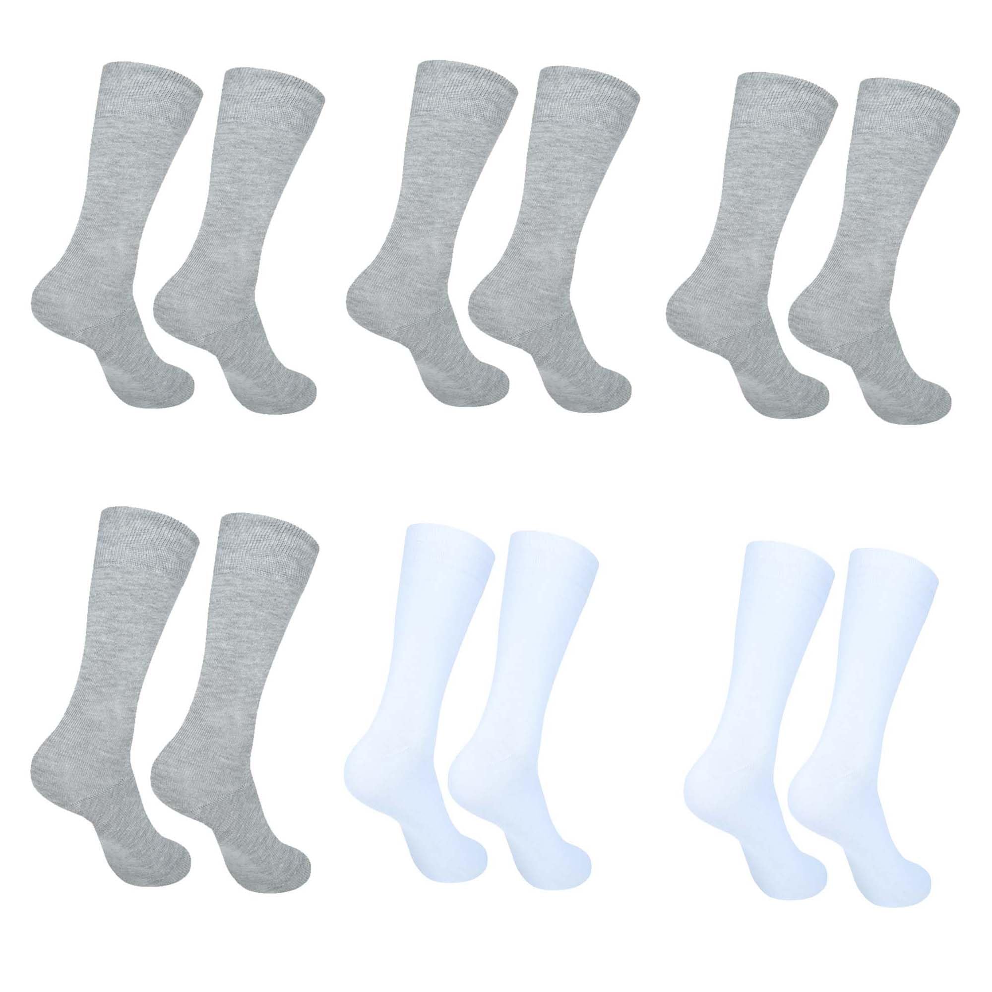 Mens Dress Socks|Trouser Socks Stretchy Breathable Business|Casual Wear Socks|Everyday Comfort Socks|Pack of 6