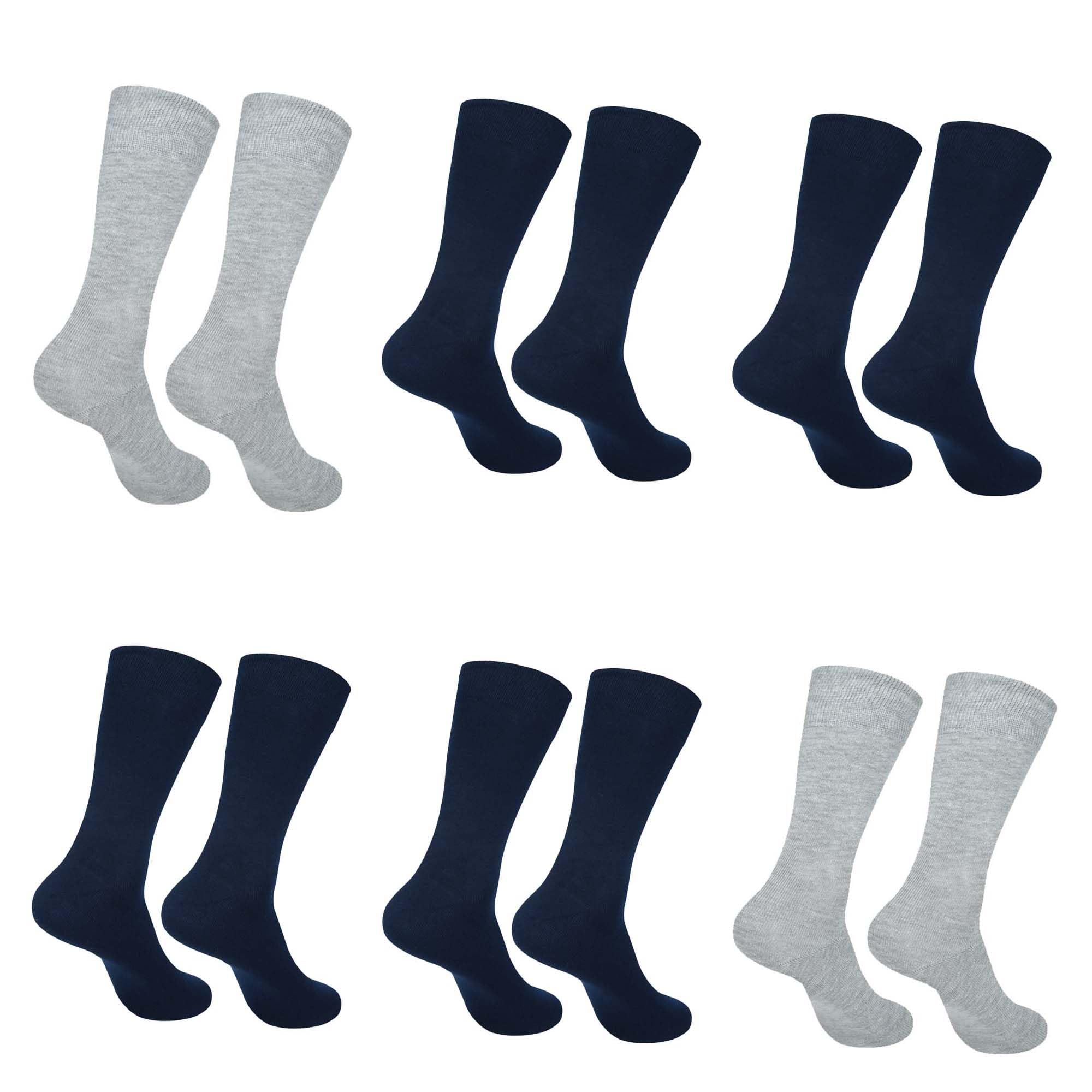 Mens Dress Socks|Trouser Socks Stretchy Breathable Business|Casual Wear Socks|Everyday Comfort Socks|Pack of 6
