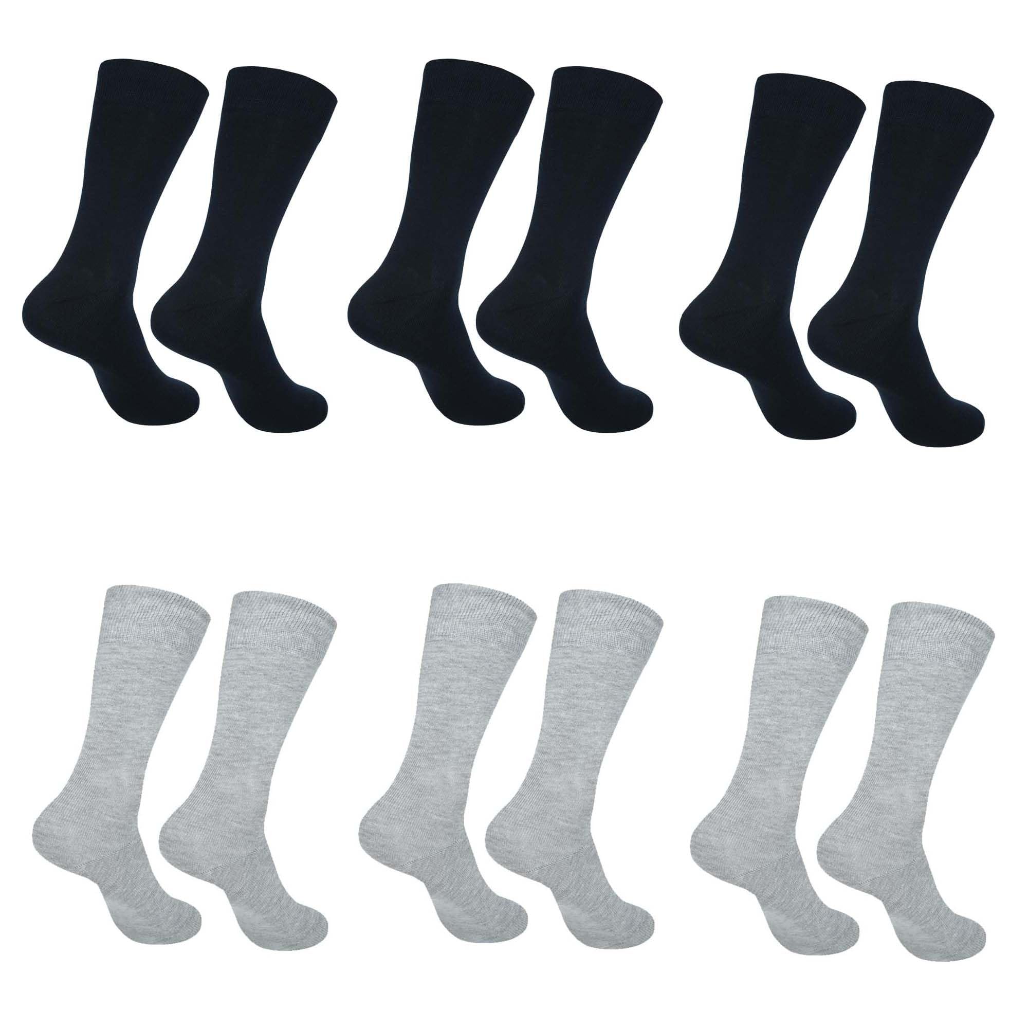 Mens Dress Socks|Trouser Socks Stretchy Breathable Business|Casual Wear Socks|Everyday Comfort Socks|Pack of 6