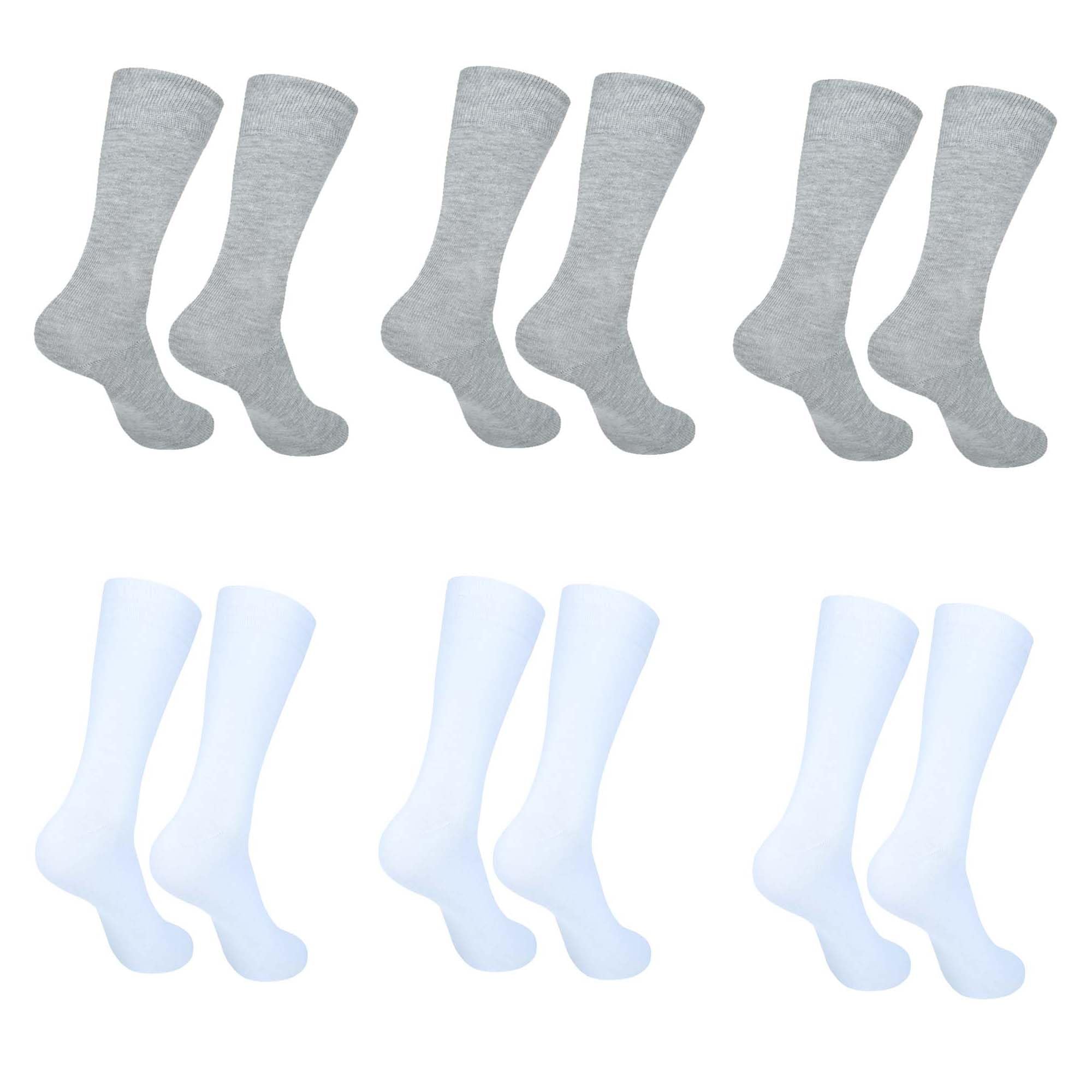 Mens Dress Socks|Trouser Socks Stretchy Breathable Business|Casual Wear Socks|Everyday Comfort Socks|Pack of 6