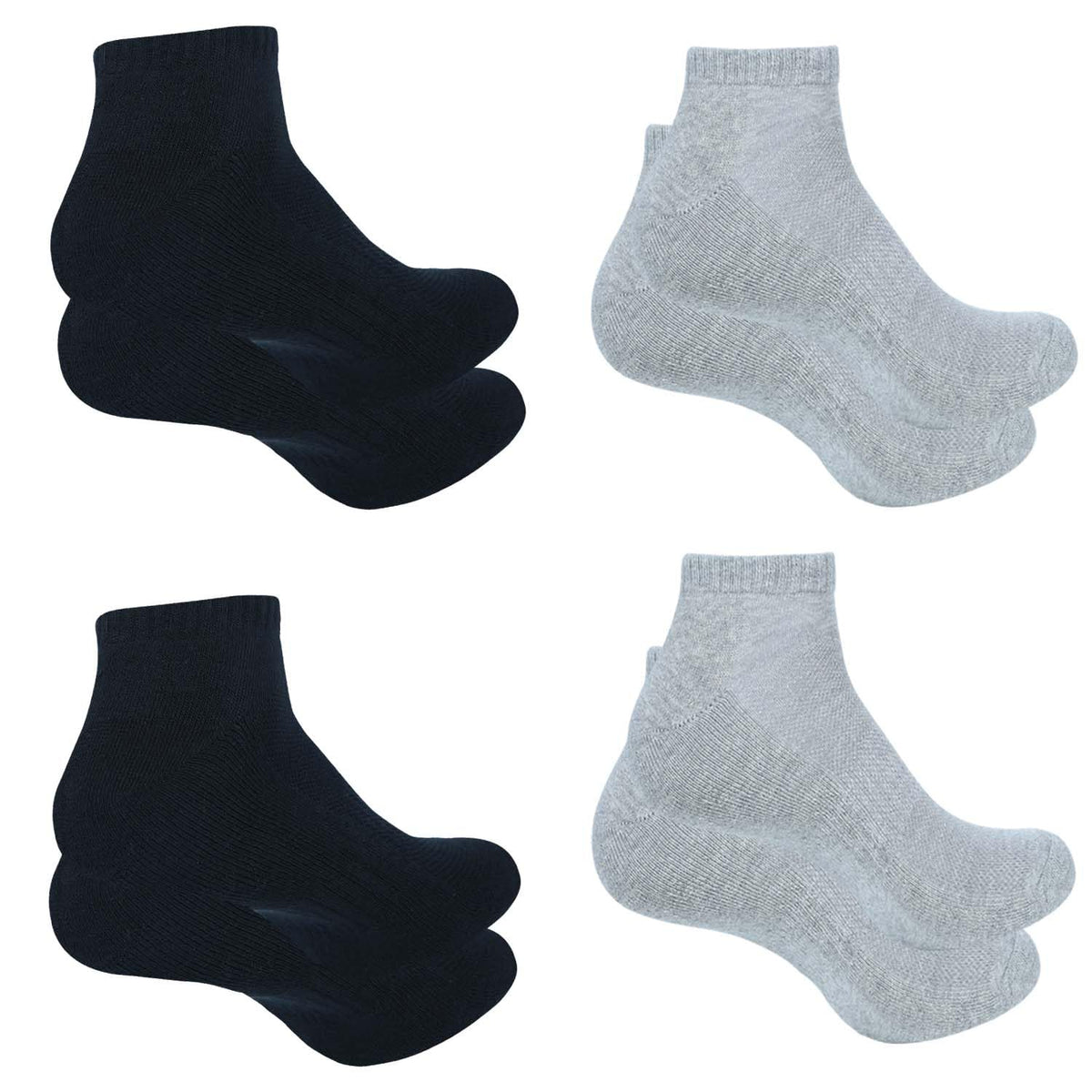 Ankle Socks for Women|Sneaker Socks|Low Cut Breathable Sock|Athletic Socks Gym Activewear Everyday Sock|4 Packs