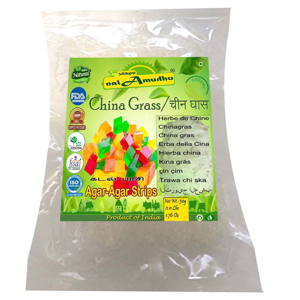 nalAmudhu Agar-Agar China Cross Vegetable Jelly 50g