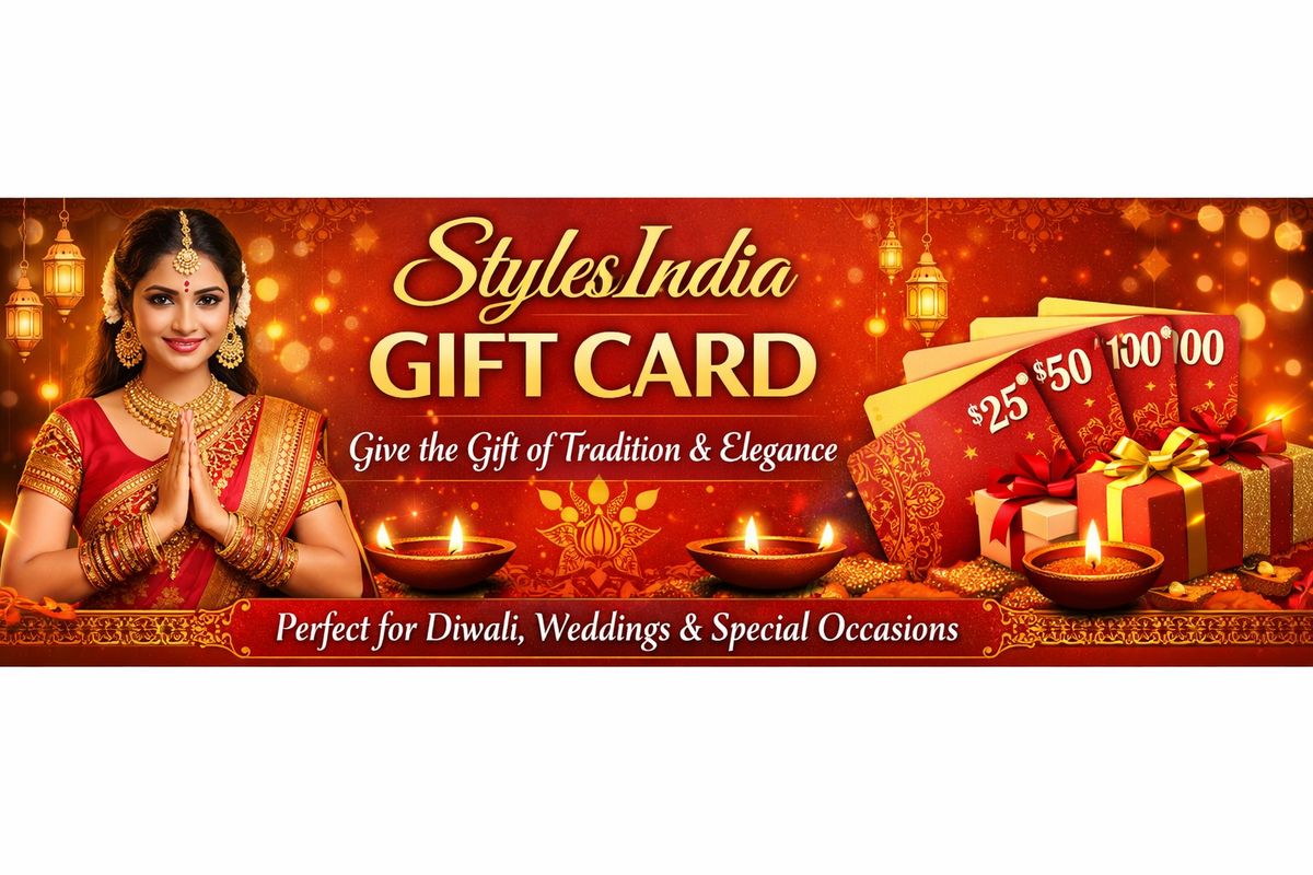 StylesIndia Gift Card – The Perfect Ethnic Gift