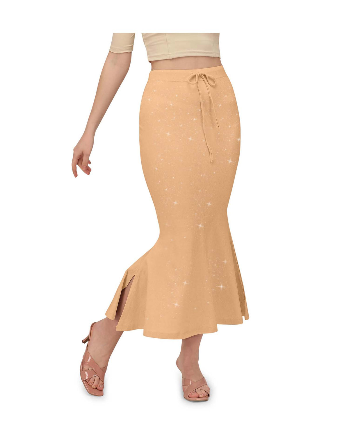Women's High Waist Shimmer Maxi Skirt | Slim Fit Bodycon Pencil Skirt for Party, Club, Night Out & Special Occasions
