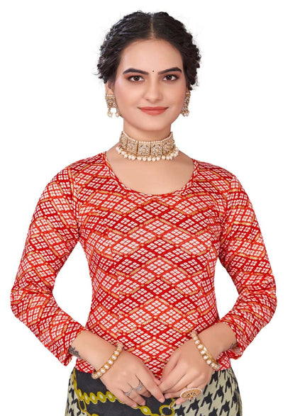 StylesIndia Women's Cotton Lycra Stretchable Printed Full Sleeve Crew Neck Basic Tee – Trendy & Comfortable DN-Arya